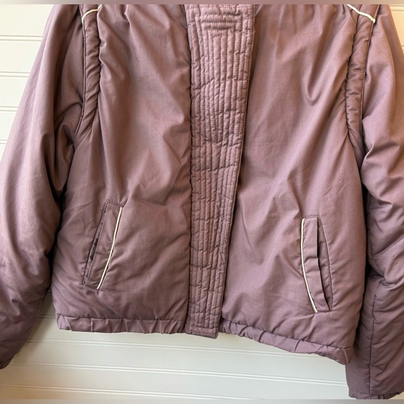 Vintage dusty purple cropped bomber style Stitch n’ Sew jacket. Size L - Picture 9 of 9